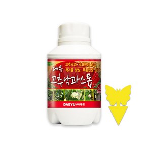 대유 고추낙과스톱 250ml 고추영양제 낙과 낙화 무름병 경감 비대, 500ml, 1개