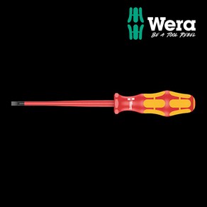 WERA tools 베라 공구 일자 절연 드라이버 160 is VDE