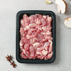 [숨비포크]제주 한돈 흑돼지 뒷다리살 500g (찌개용), 1개