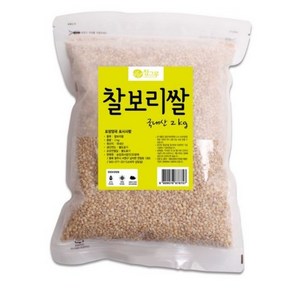 청그루 찰보리쌀, 2kg, 3개