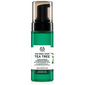 일본직발송 6. 더 바디 숍 (THE BODY SHOP) THE BODY SHOP 더 바디 숍 티 트리 스킨 클리어링 포밍 클렌저, 1개, 250ml