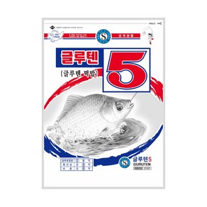 민물낚시용 떡밥 집어 미끼용 신기 글루텐5 38g 5ea, 5개