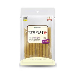 건강백서 노릇노릇 고구마와 닭고기 120g 강아지 간식 jfl*6634Zj, 본상품선택, 1개