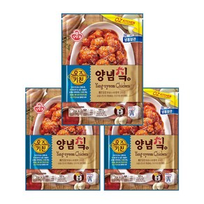 오뚜기 오즈키친 양념치킨 580g 3개