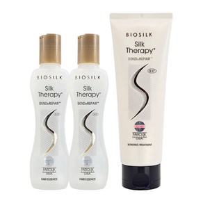 실크테라피 본드 앤 리페어 헤어 에센스 130ml 2개+본딩 트리트먼트 250ml