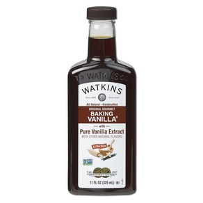 11 Fl Oz (Pack of 1) Baking Vanilla Watkins All 11 Fl Oz(1팩) 베이킹 바닐라 Watkins All Natual Oigin, 1개, 325ml