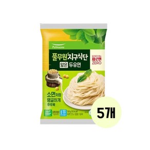 풀무원 [풀무원지구식단] 얇은 두유면, 150g, 5개