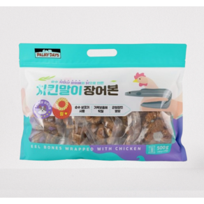 파미데이즈 애견 강아지 간식 살코기 치킨말이 링 장어본 500g 코스트코, 1개