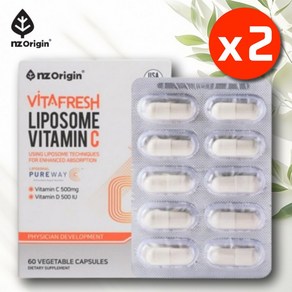 중성 황산화 비타민씨 코스트코 리포좀 비타민C 알약 liposomal 2개