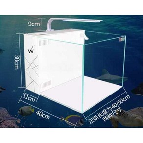 해수어 키우기 관상새우 사각수족관 자체수환 필터, 1개