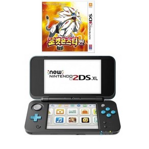 [중고][3DS] 뉴 new 2DS XL 휴대용 게임기 국내판 닌텐도 포켓몬스터 썬