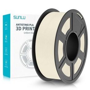 SUNLU A-PLA 안티스트링 필라멘트 1kg/1.75mm 정밀권선 3D프린터 전용, 진한초록색