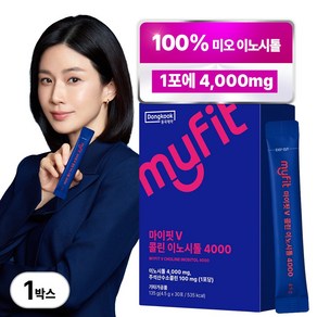 동국제약 마이핏 이보영 콜린 100% 미오 이노시톨 4000, 1박스, 30회분