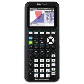 텍사스 인스트루먼트 TI-84 Plus CE 그래프 공학용 계산기 검정