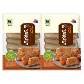 대림선 김치 메밀전병 1.2kg x2개, 메밀전병김치 1200g X 2개, 2개