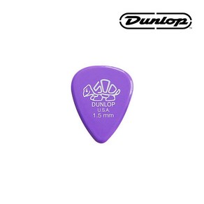 지엠뮤직_세트(6)던롭피크41R1.5 Delin500 STD1.5mm 델린500 스탠다드 Dunlop PICK (No.34세트), 6개