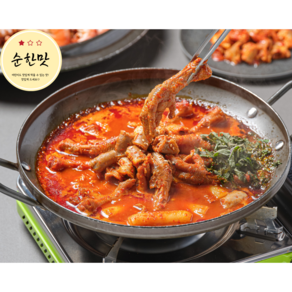 [닭사부일체] 701한우곱창닭발 - 순한맛, 600g, 1개