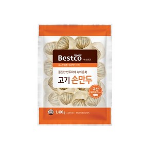 베스트코 고기 손만두 1.4kg, 1개