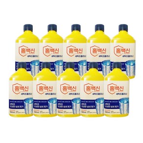 홈백신 세탁조 크리너, 500ml, 10개