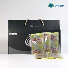 샘물웰빙 돌배즙 국내산 야생돌배즙 100ml x 60개입 도라지 수세미 생강 첨가, 60개