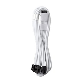 CableMod Po ModMesh 12VHPWR PCIe 케이블 (0.6m 화이트), 1개