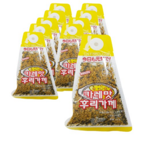 이엔푸드 카레맛 후리가께, 10개, 50g