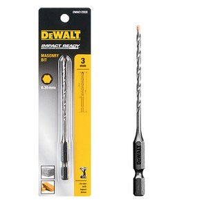 디월트 DWA612056 임팩용 콘크리트 비트 3-6.5mm, 1개