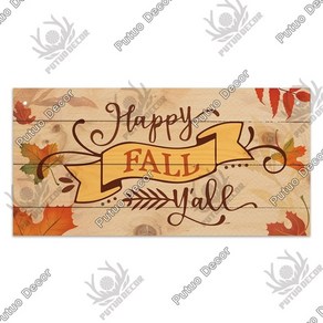 putuo deco welcome autumn wood sign hello fall wooden plaque 목장 정원 나무 교수형 플레이트 뒤뜰 벽 홈 장식, wp4823, 3.9x7.8인치