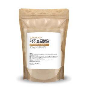 (주) 헬스앤푸드 맥주효모 분말가루 리투아니아산, 500g, 1개