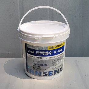 방수크림 안새내 k-100 크랙보수 우레탄보수 간편 크림방수, 흰색, 1.2kg, 1개