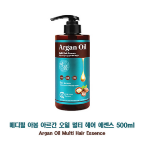 메디힐 아봄 아르간 오일 멀티 헤어 에센스 500ml, 1개