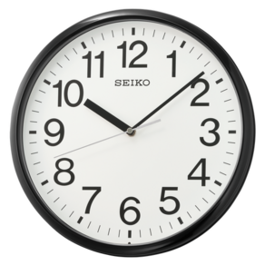 SEIKO 벽시계 12인치 블랙 인테리어 고급 예쁜 명품 디자인 엔틱 거실 코너 집들이 선물 SWSE756