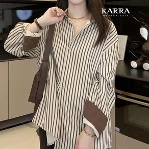 KARRA (77까지)카푸치노라인셔츠_A4S0472