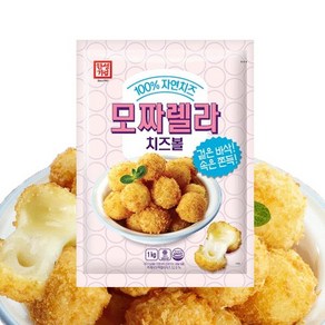 [다만세푸드] 한성 모짜렐라 치즈볼 1kg, 1개