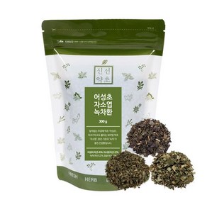국산 어성초자소엽녹차환 300g 어자녹환, 1개