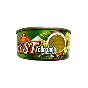 미얀마 베스트 보일드 피쉬 페이스트 / Myanma Best Boiled Fish Paste, 1개, 155g