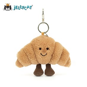 젤리캣 Jellycat 클립온 키체인 백 참 컬렉션 크루아상트. 215931, Coissant