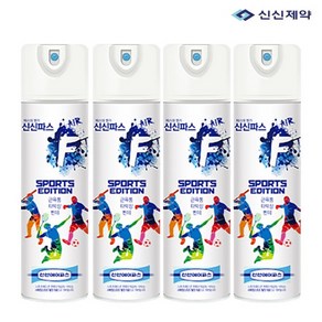 신신제약 에어파스 F 300ml, 4개, 1개입