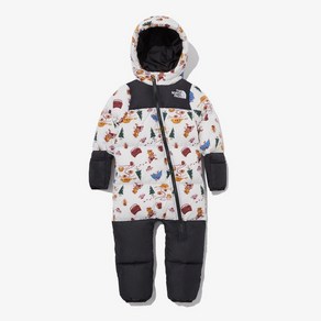 [백화점정품] 노스페이스키즈 점퍼 NQ1DP93 베이비 1996 레트로 눕시 원 피스 BABY RETRO NUPTSE ONE PIECE