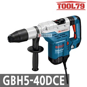 보쉬 GBH5-40DCE 햄머드릴 3모드 SDS-max 진동감소장치 1150W 치즐 천공, 1개