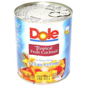 동원 Dole 트로피칼 후르츠칵테일 836g, 1개