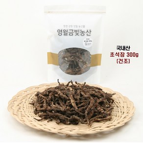 영월금빛농산 국내산 건조 초석잠 300g (누에형)/말린 초석잠 기본정보 표시 농산물/고급 스탠드형 지퍼팩 포장, 1개