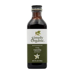 Simply Oganic 마다가스카르 퓨어 바닐라 추출물 118 ml, 118ml, 1개