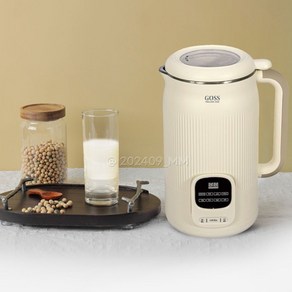 영국GOSS 두유제조기 이중보온 원터치 바로제조 GSM-12592SV
