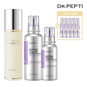 닥터펩티 볼륨마스터에센스 105ml+50ml+센텔라토너 180ml+파우치10매, 1개