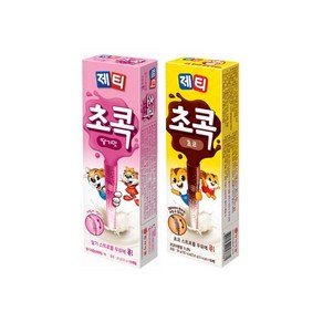 제티 초콕 딸기맛 10개입x2개+초코렛맛 10개입 총30개입