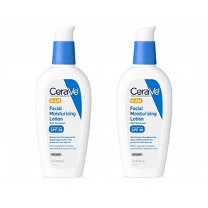 CeraVe Facial Moisturizing Lotion AM SPF 30 세라비 페이셜 모이스처라이징 로션 AM SPF 30 3oz(50ml) 2팩