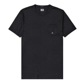 CP COMPANY (명품) 포켓 로고 코튼 티셔츠 14CMTS256A 006374G 999