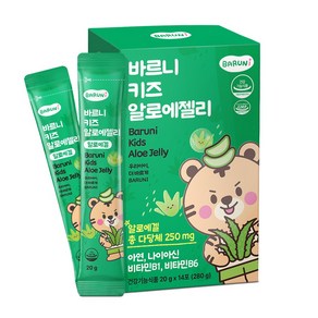 닥터다니엘 트리플 알로에겔 젤리 스틱 면역력 다당체 420mg 1박스 (20g x 14포)