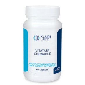 klaie Labs 클레어랩스 VitaTab® Chewable 60 tablets, 1개, 60정